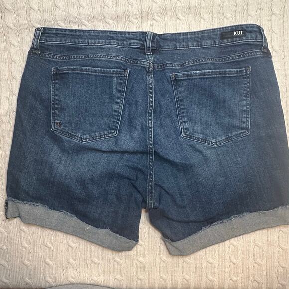 Kut from Kloth Catherine Boyfriend Shorts sz 20W Denim Shorts - Picture 3 of 7